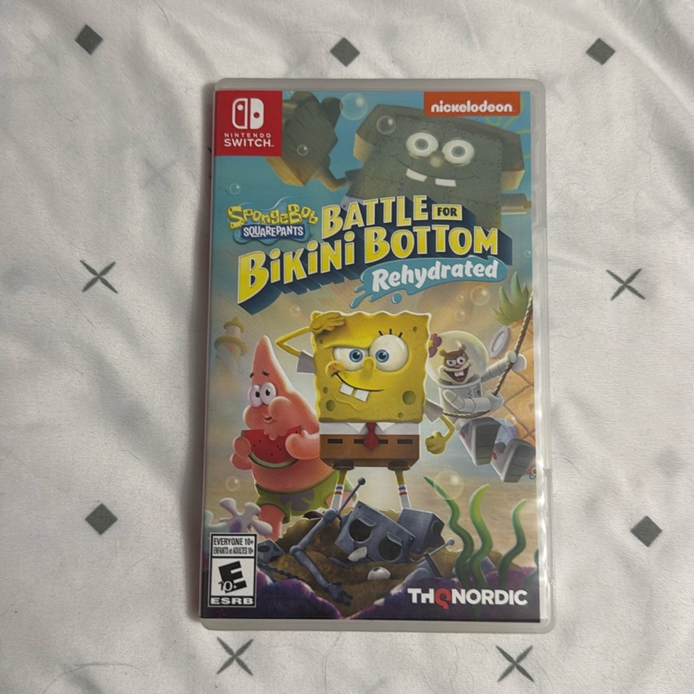 SpongeBob SquarePants Battle For Bikini Bottom Rehydrated Nintendo Switch